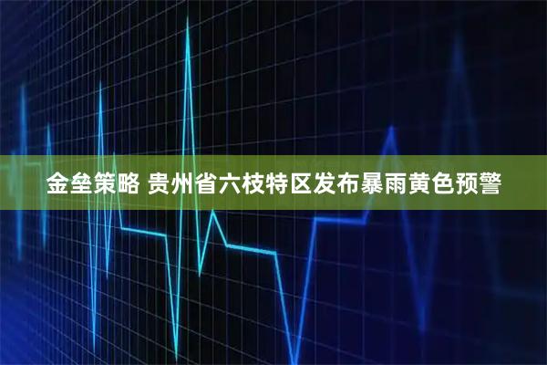 金垒策略 贵州省六枝特区发布暴雨黄色预警