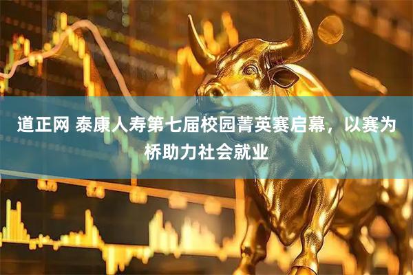道正网 泰康人寿第七届校园菁英赛启幕，以赛为桥助力社会就业